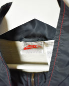 Black Nike Beaverton Oregon Windbreaker Jacket - X-Large