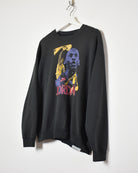 Black Nike Jordan Vintage Retro Fame Sweatshirt - Small
