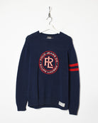 Navy Ralph Lauren Polo Jeans Co Knitted Sweatshirt - Medium