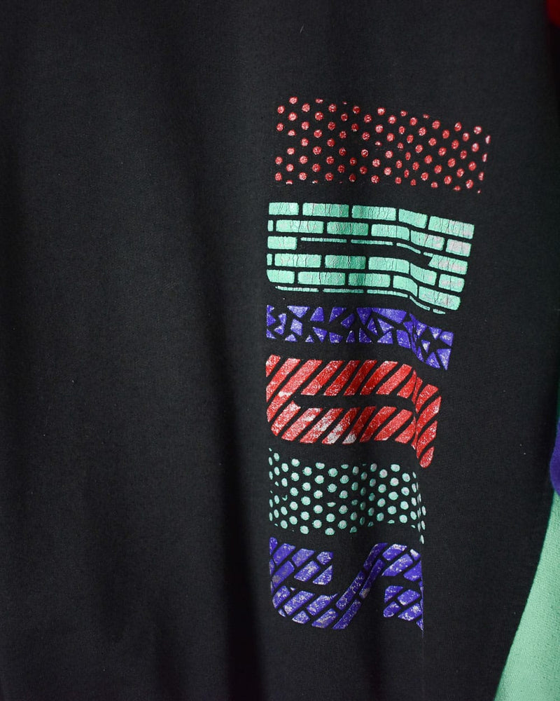 Adidas Colour Block Sweatshirt - Large