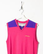 Pink Adidas Sweater Vest - Medium Women's