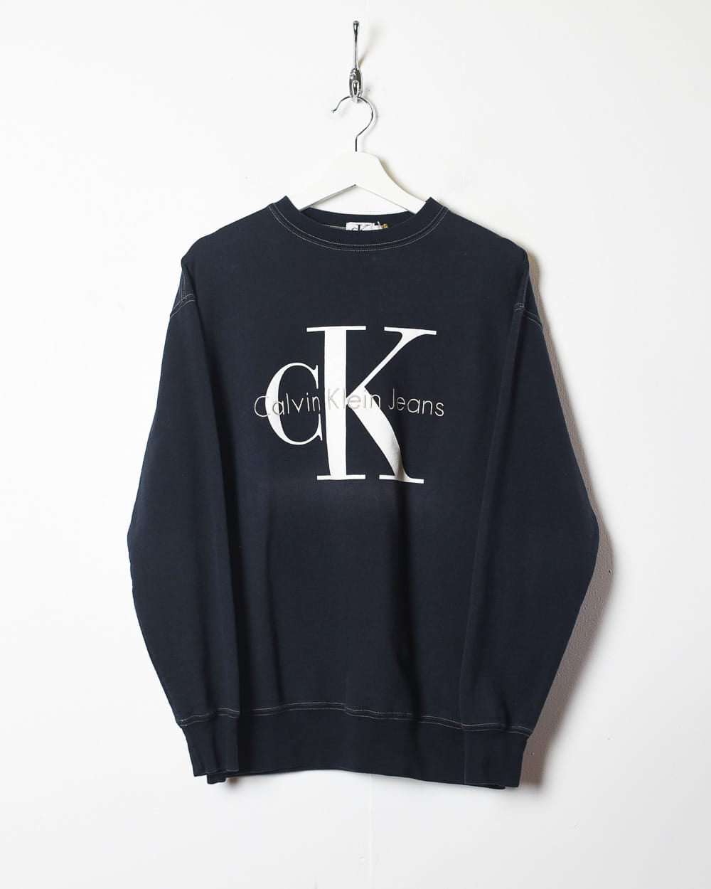 Black Calvin Klein Jeans Sweatshirt - Medium