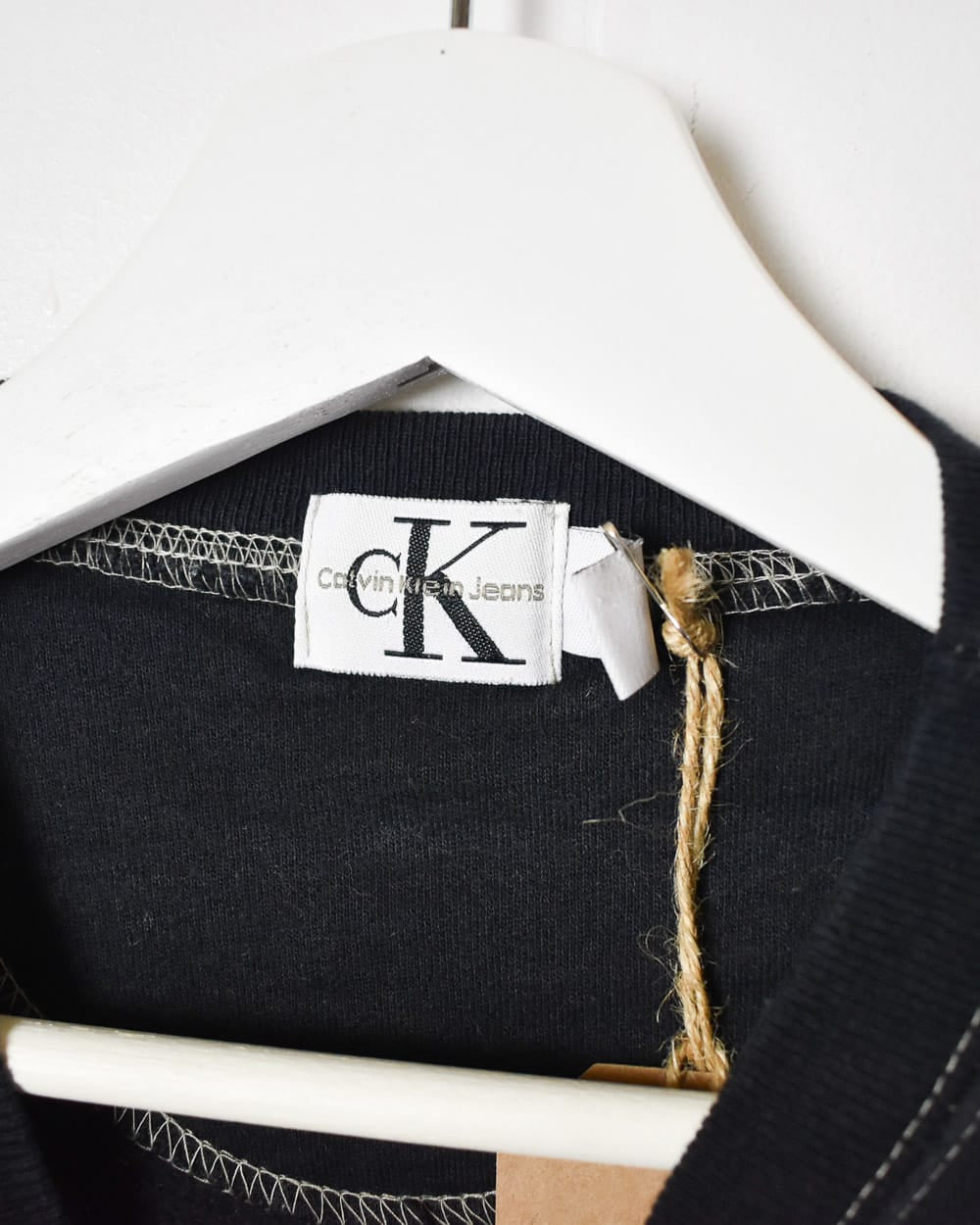 Black Calvin Klein Jeans Sweatshirt - Medium