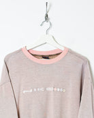 Pink Nike Overdyed Sweatshirt - Large