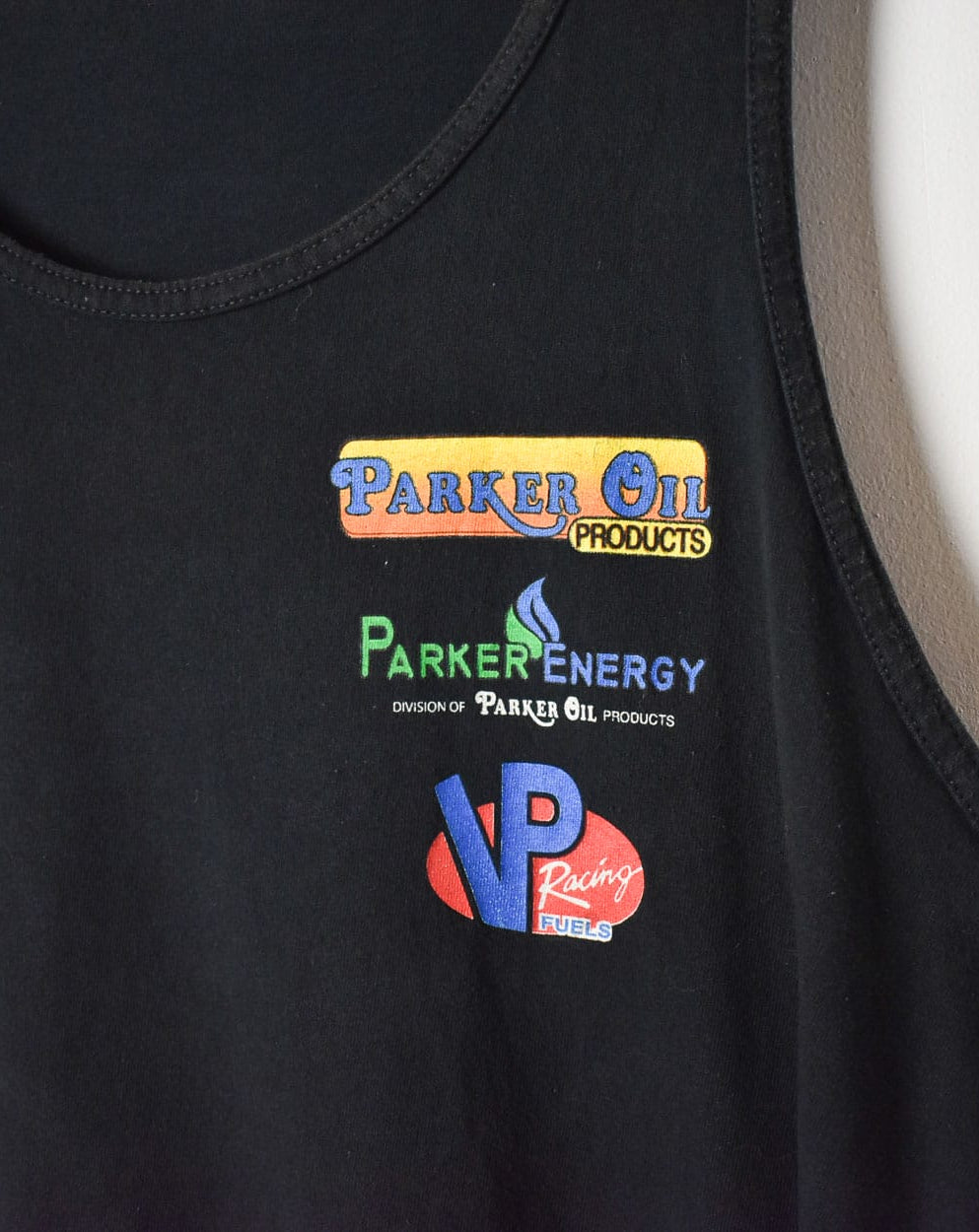 Black Parker Oil Products Vest - Medium