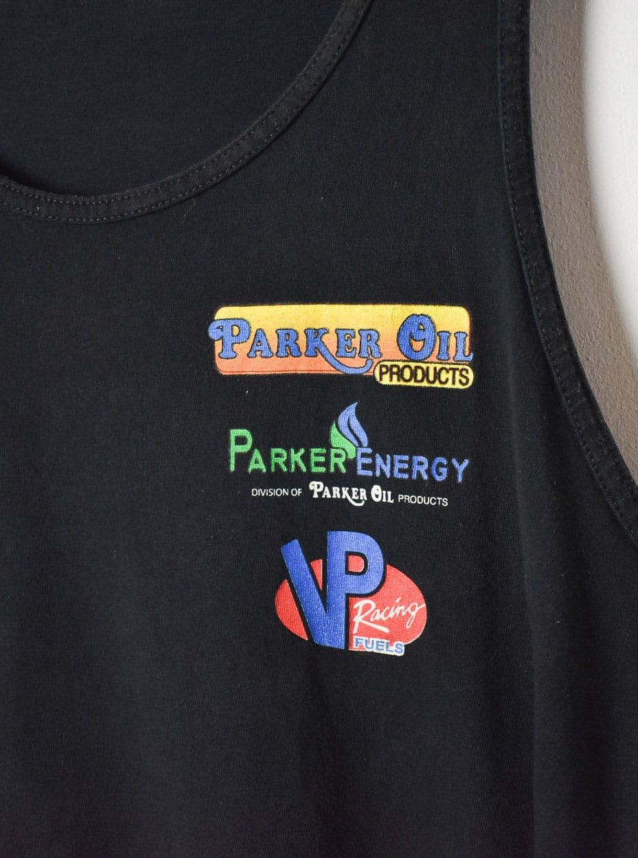 Black Parker Oil Products Vest - Medium