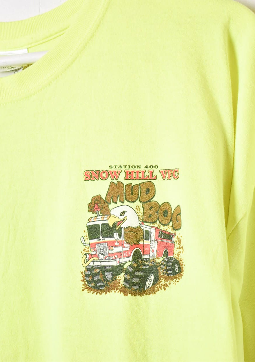 Green Snow Hill VFC Mudbog T-Shirt - X-Large