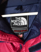 Pink The North Face Summit Series Windstopper 700 Down Puffer Jacket - X-Small