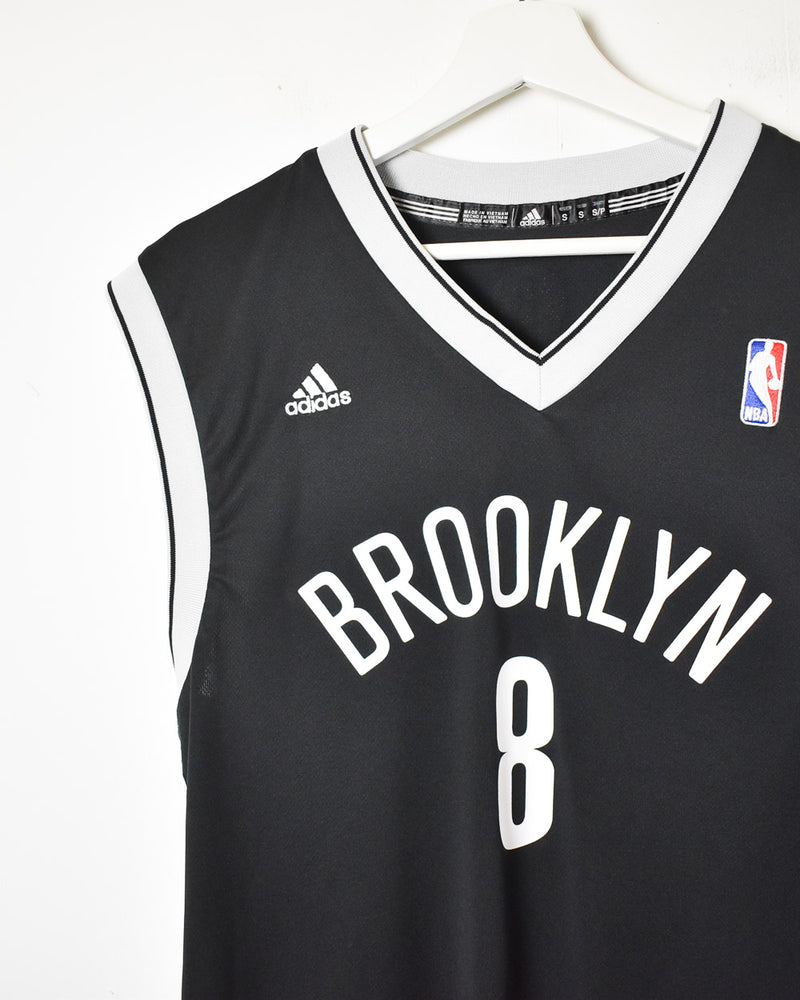 Vintage 00s Black Adidas NBA Brooklyn Nets Williams Basketball