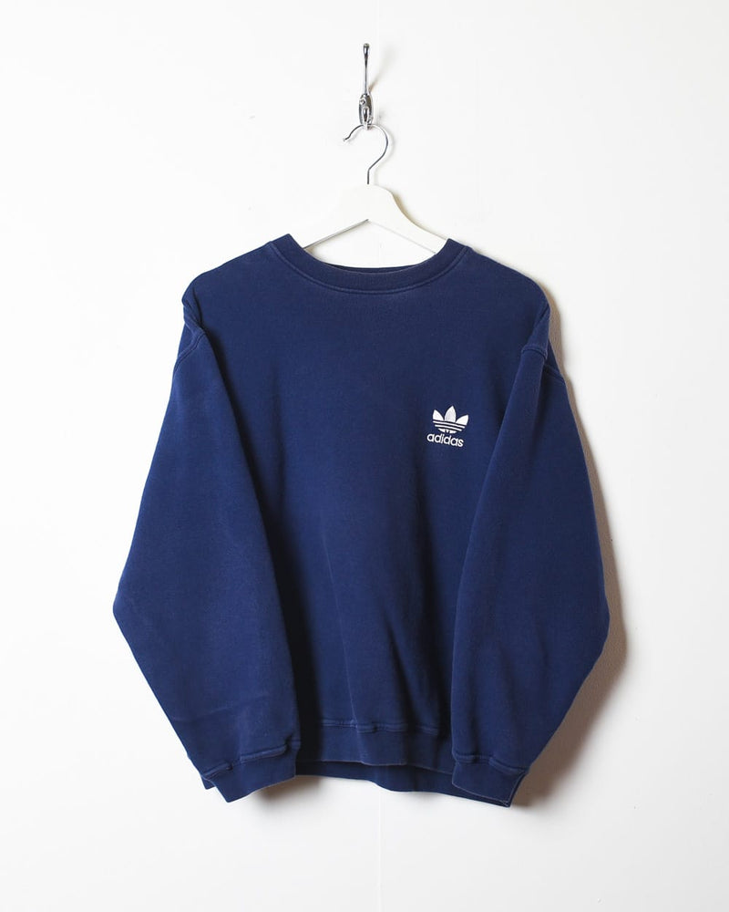 Navy Adidas Sweatshirt - Small