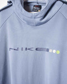 Navy Nike High Neck Hoodie - Medium