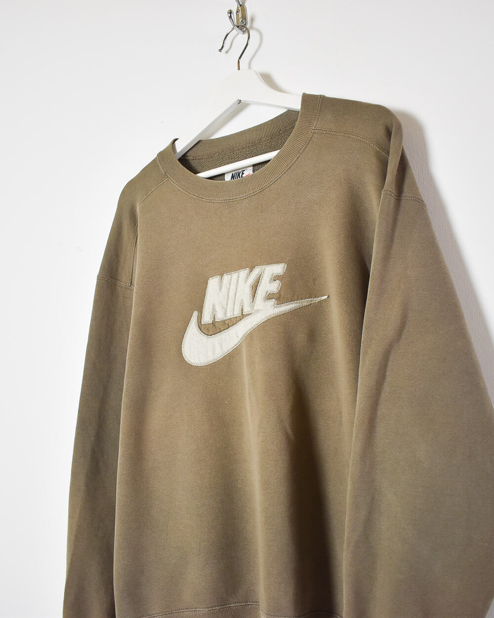 Khaki Nike Sweatshirt - Small