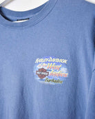 Blue Harley Davidson Barbados T-Shirt - XX-Large