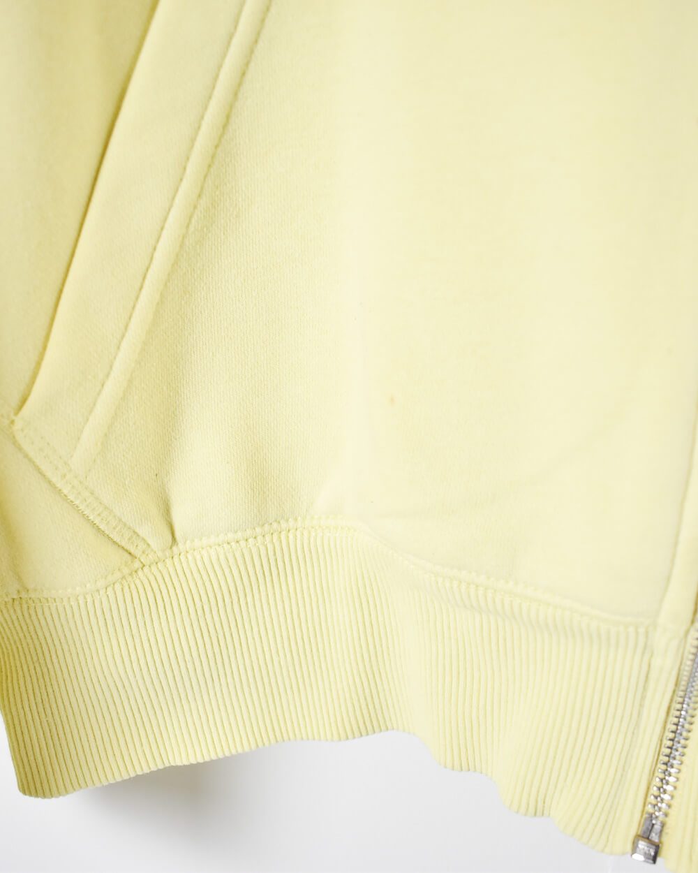 Yellow Nike Zip-Through Hoodie - Large