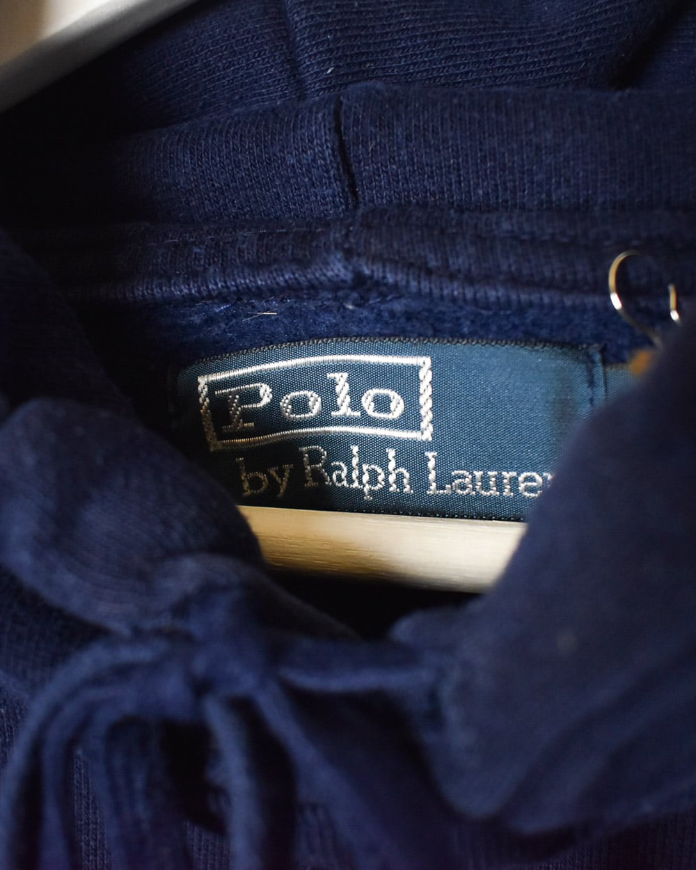 Navy Polo Ralph Lauren Hoodie - Small