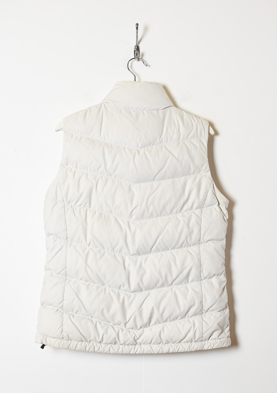White The North Face Women's 700 Down Gilet - Large 