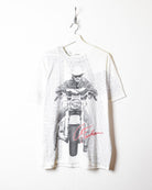 White Alan Jackson All-Over Print Single Stitch T-Shirt - X-Large