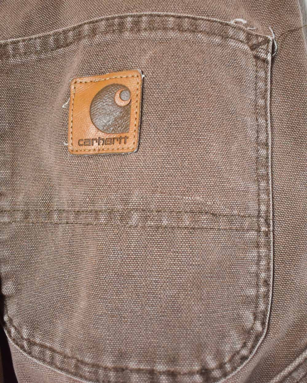 Brown Carhartt Carpenter Jeans - W36 L30