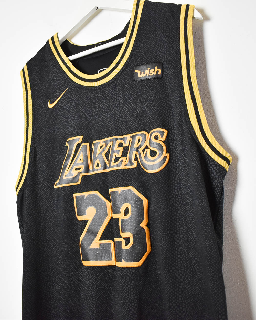 Lebron laker sale jersey black