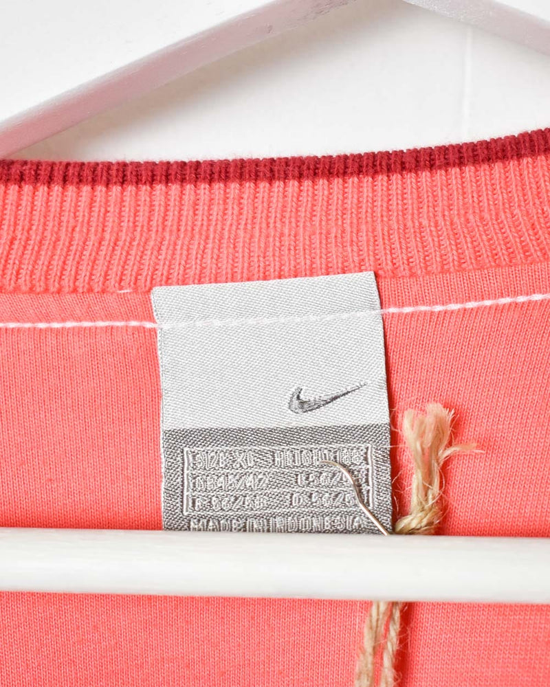 Pink Nike Sweatshirt - X-Large