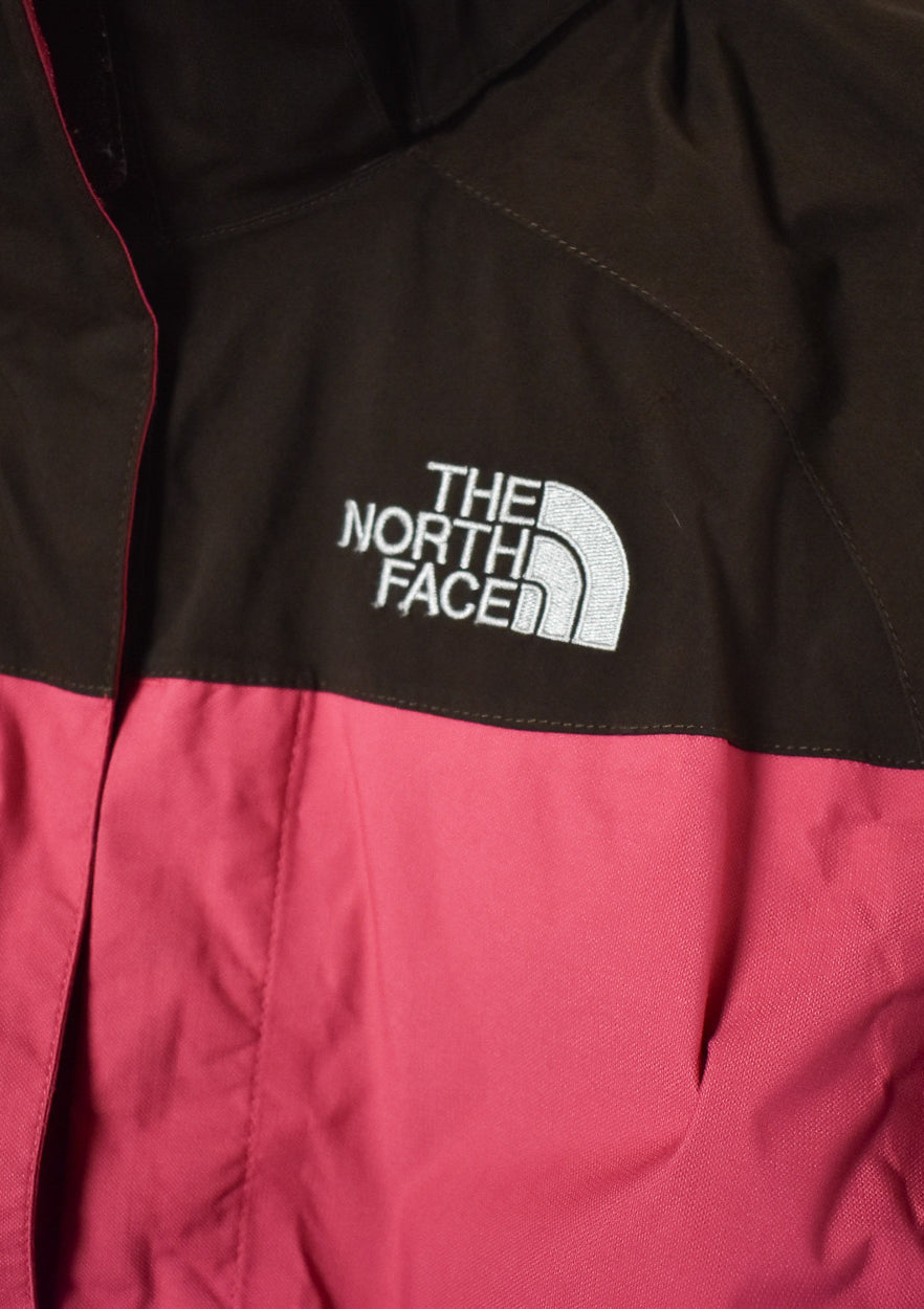 Pink The North Face Women's HyVent Hooded Jacket - Medium women's