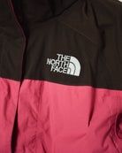 Pink The North Face Women's HyVent Hooded Jacket - Medium women's