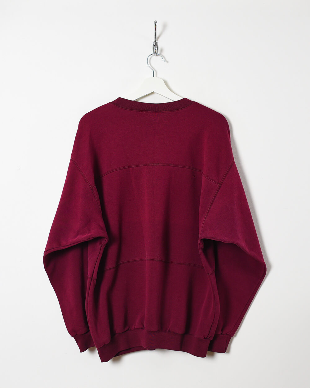 Maroon Adidas Sweatshirt - Medium