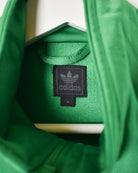 Green Adidas Tracksuit Top - Medium