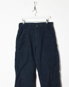 Black Carhartt Acid Splat Carpenter Jeans - W31 L34