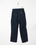 Black Carhartt Acid Splat Carpenter Jeans - W31 L34