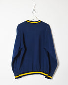 Navy Champion University Of Michigan Sweatshirt - Medium
