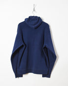 Navy Fila Hoodie - X-Large