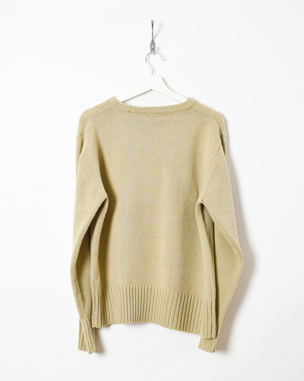 Neutral Fila Knitted Sweatshirt - Medium