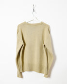Neutral Fila Knitted Sweatshirt - Medium