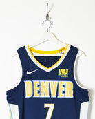 Navy Nike Denver Nuggets Lyers 7 Basketball Vest - Medium