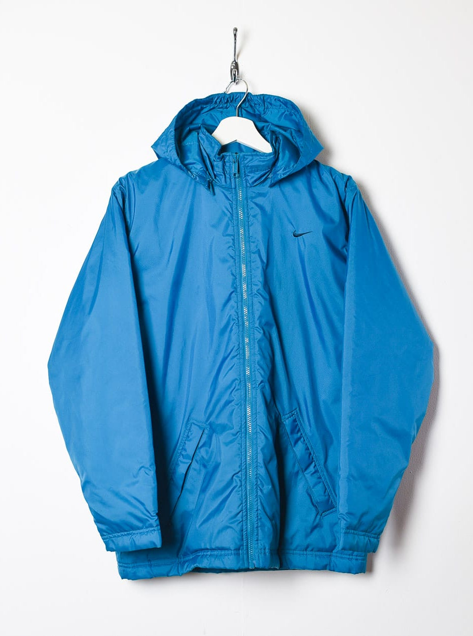 Blue Nike Padded Jacket - X-Large women's