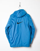 Blue Nike Padded Jacket - X-Large women's