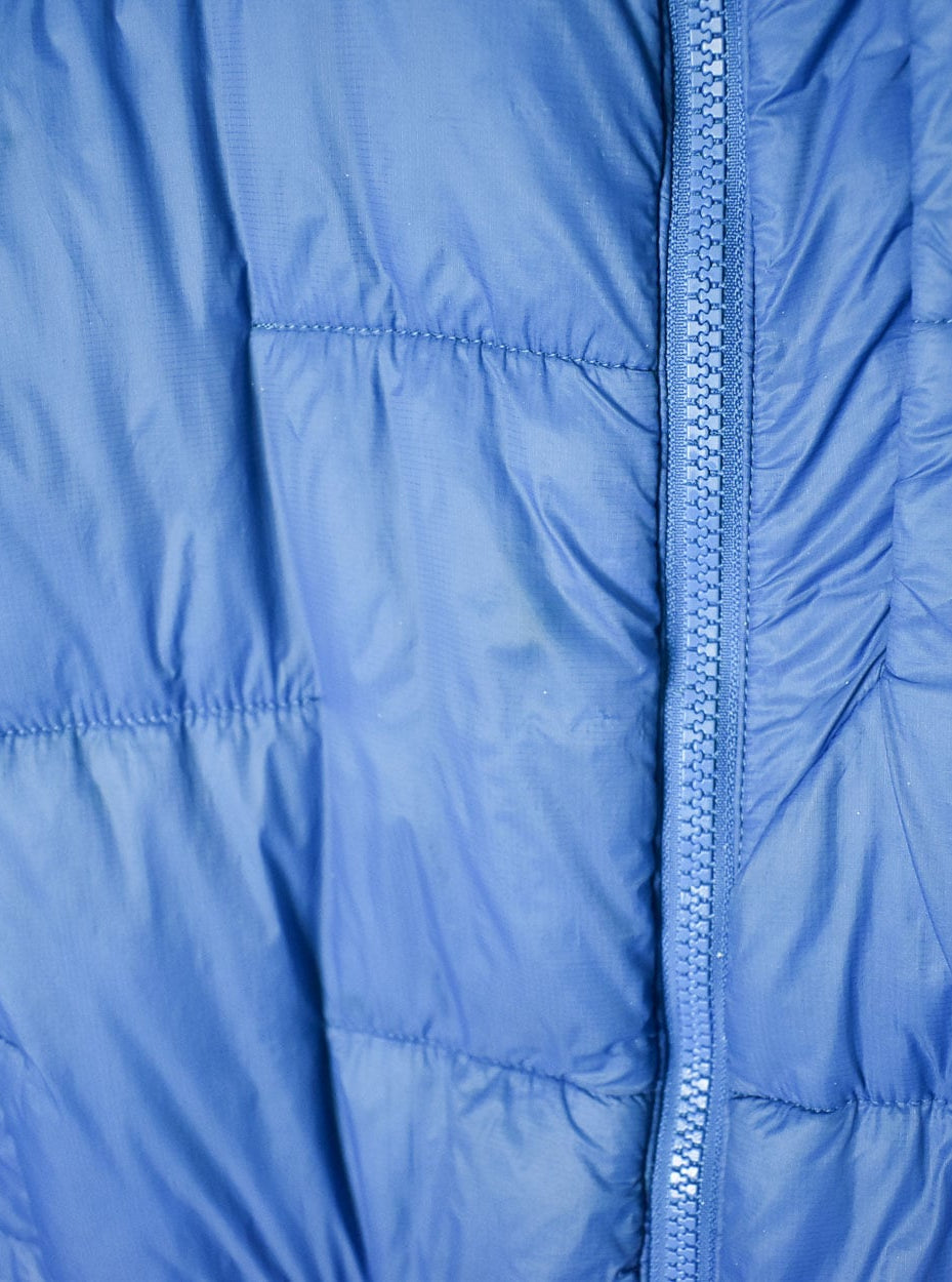Blue Patagonia Hooded Puffer Jacket - Small
