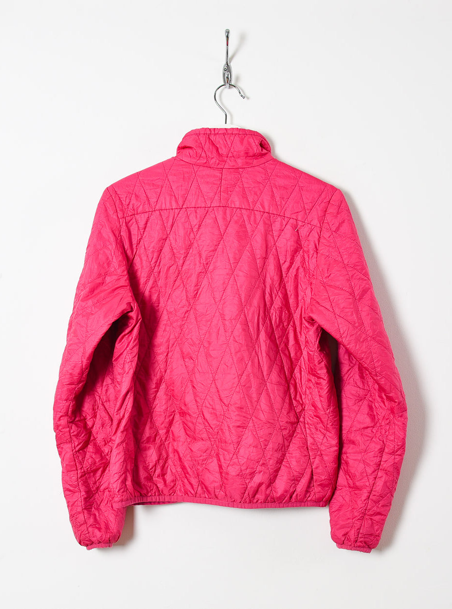 Pink Patagonia Women's 1/4 Zip Down Jacket - Small