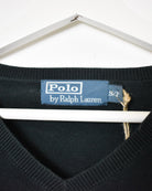 Black Polo Ralph Lauren Sweatshirt - Small