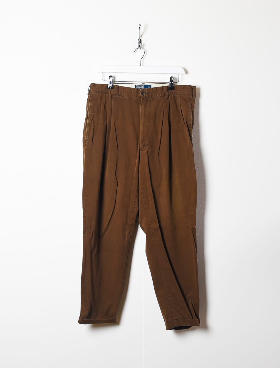 Brown Polo Ralph Lauren Trousers - W34 L32