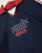 Navy Puma King T-Shirt - Medium