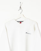 White Reebok Membership Sweatshirt - Large