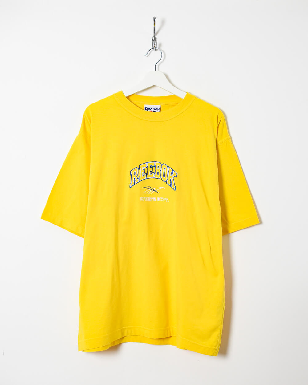 Yellow Reebok Sports Dept T-Shirt - XX-Large
