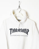 White Thrasher Magazine Hoodie - Small