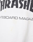 White Thrasher Magazine Hoodie - Small