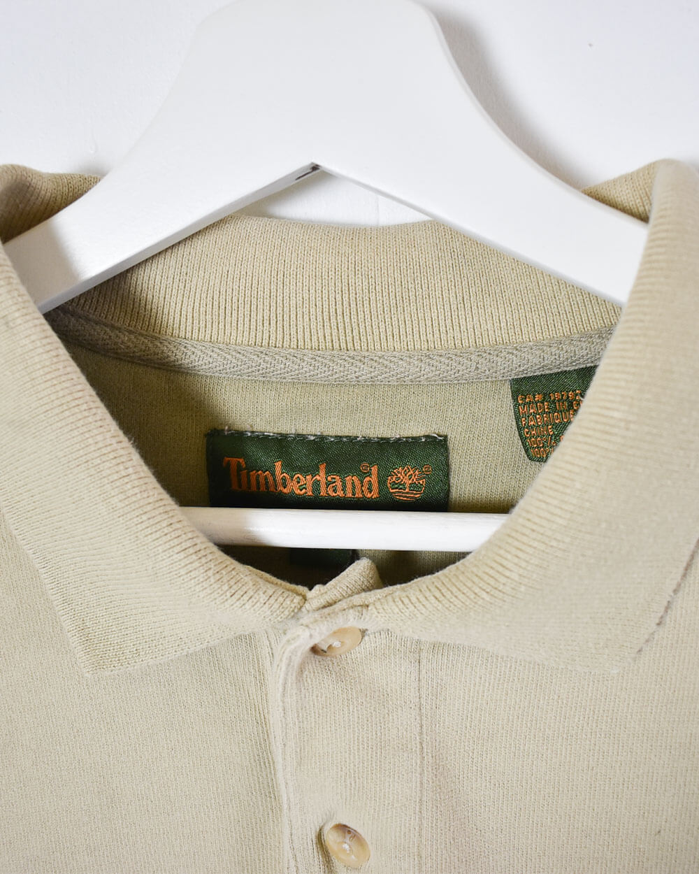 Neutral Timberland Rugby Shirt - Medium