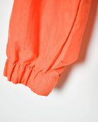 Orange Tommy Hilfiger Windbreaker Jacket - Small