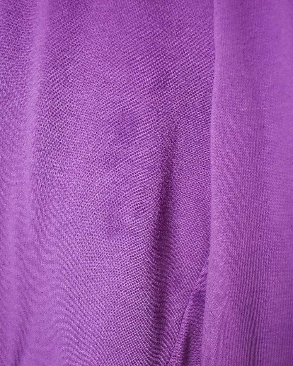Purple Adidas Tracksuit Bottoms - Medium