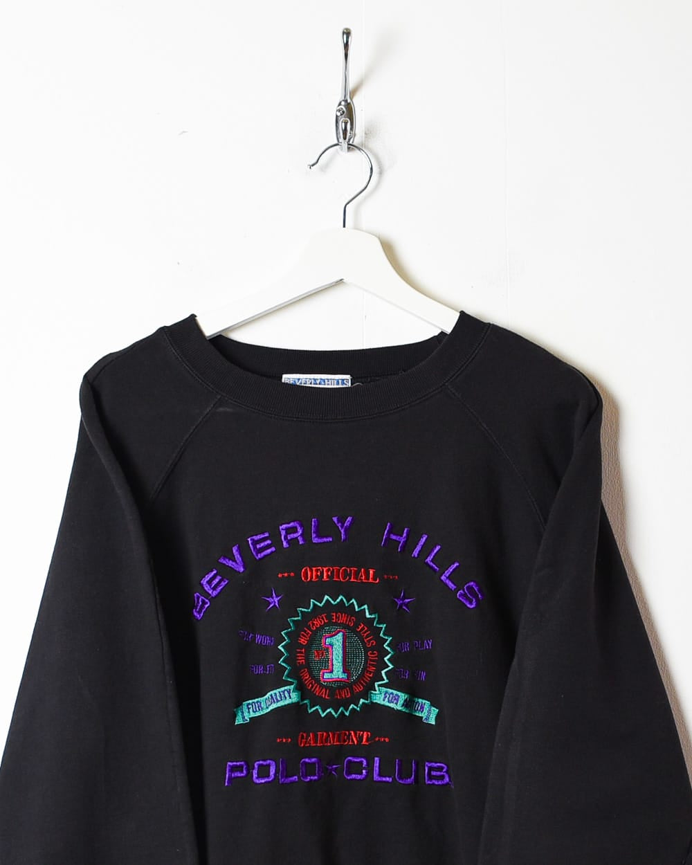 Black Beverly Hills Polo Club Sweatshirt - X-Large